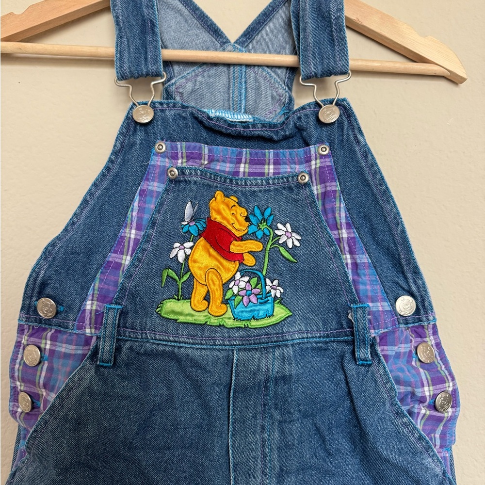 Winnie the Pooh VTG Girls 7-8 yr old overalls - Picture 2 of 11